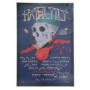 Stanley Mouse Axial Tilt 2017 Cafe Istanbul, New Orleans Poster 11/100